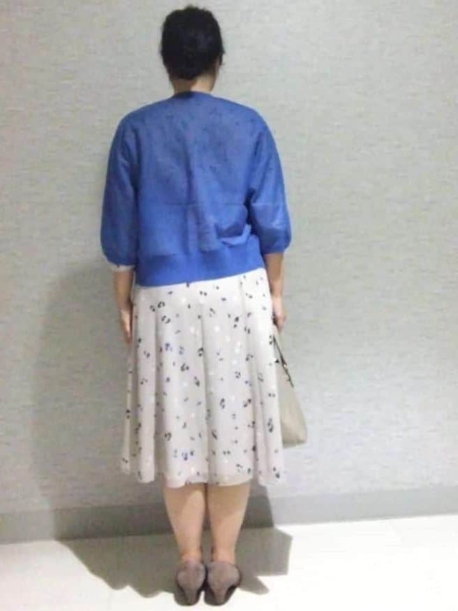 sakoさんの「Reflect｜【手洗い可】ボレロ風シアーカーディガン」を使ったコーディネート