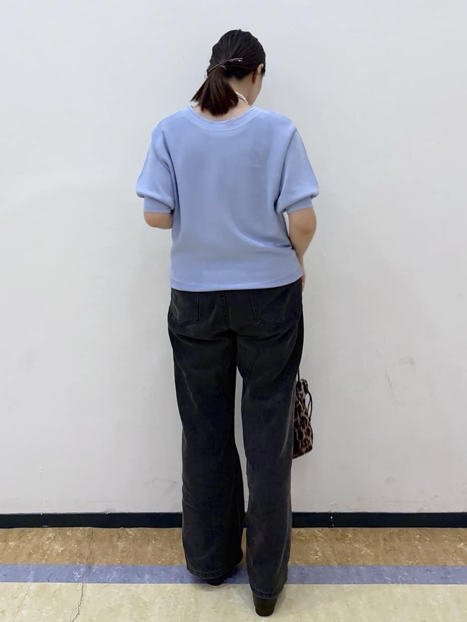 akariさんの「index｜《5色展開》前後2WAY ドルマンスリーブニット【UVケア／抗ピル／洗濯機洗い可】」を使ったコーディネート