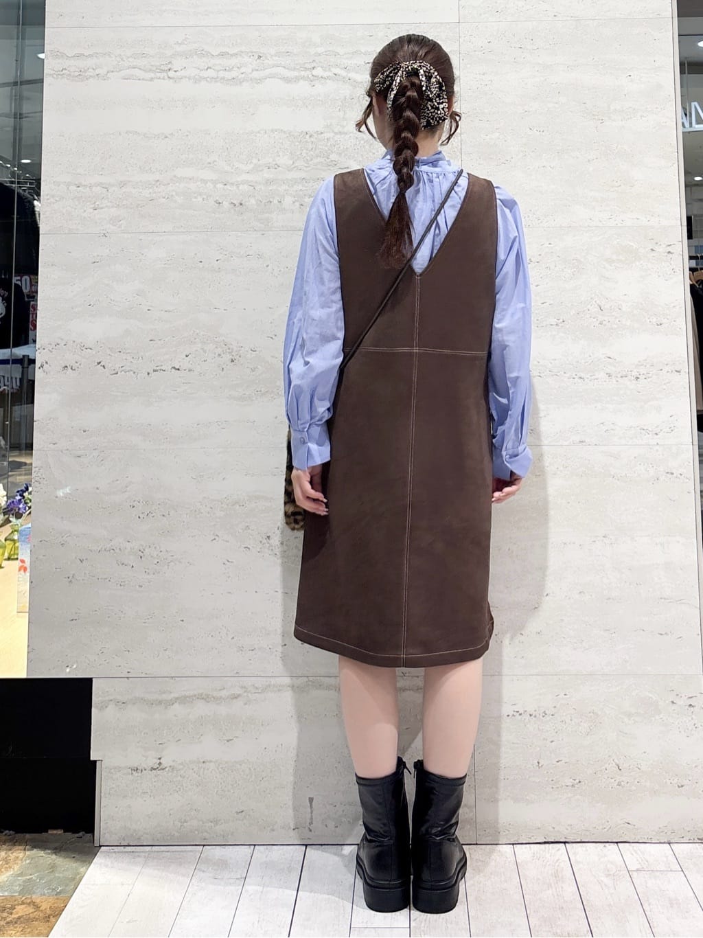 かほさんの「OPAQUE.CLIP｜2WAYシアーボウタイブラウス【洗濯機洗い可】」を使ったコーディネート