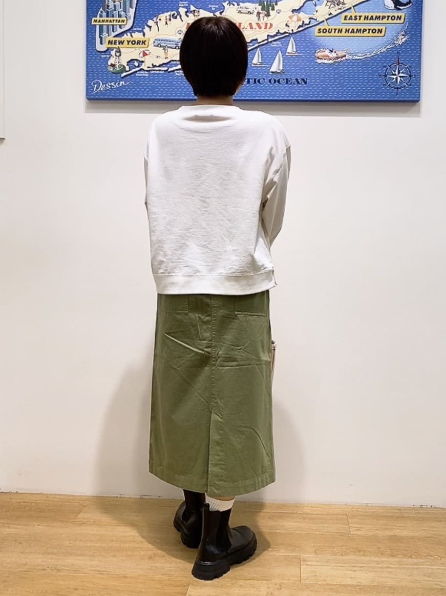 Hamaさんの「Dessin｜【洗える】サイドスナップカットソー」を使ったコーディネート