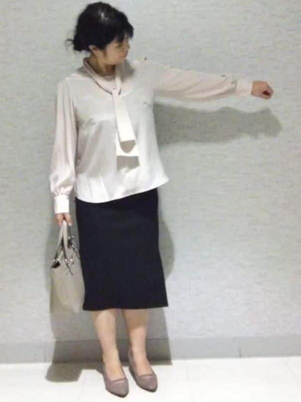 sakoさんの「Reflect｜【ライトアウター／通勤におすすめ◎／セットアップ可／すっきりシルエット】キレイめジャージジャケット」を使ったコーディネート