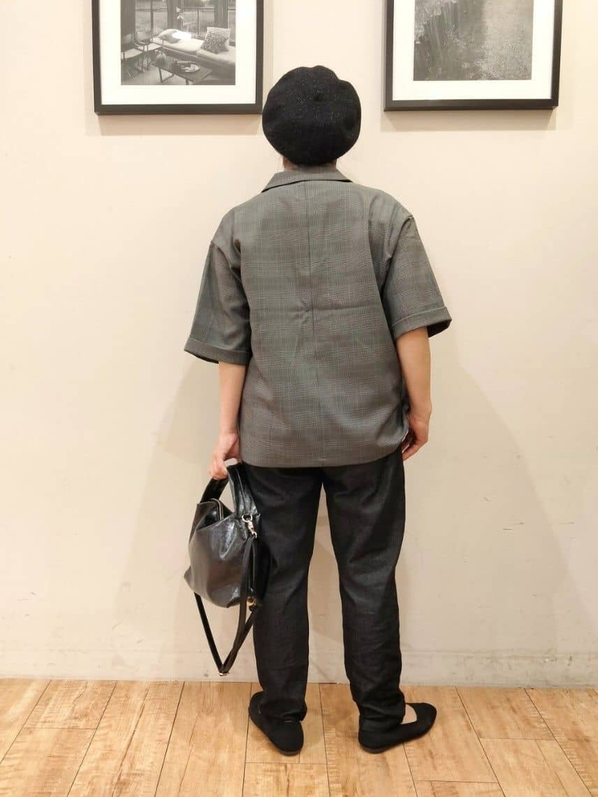 SHOOLARUEさんの「SHOO･LA･RUE｜【セットアップ可/洗濯後しわになりにくい】5分袖テーラードジャケット」を使ったコーディネート
