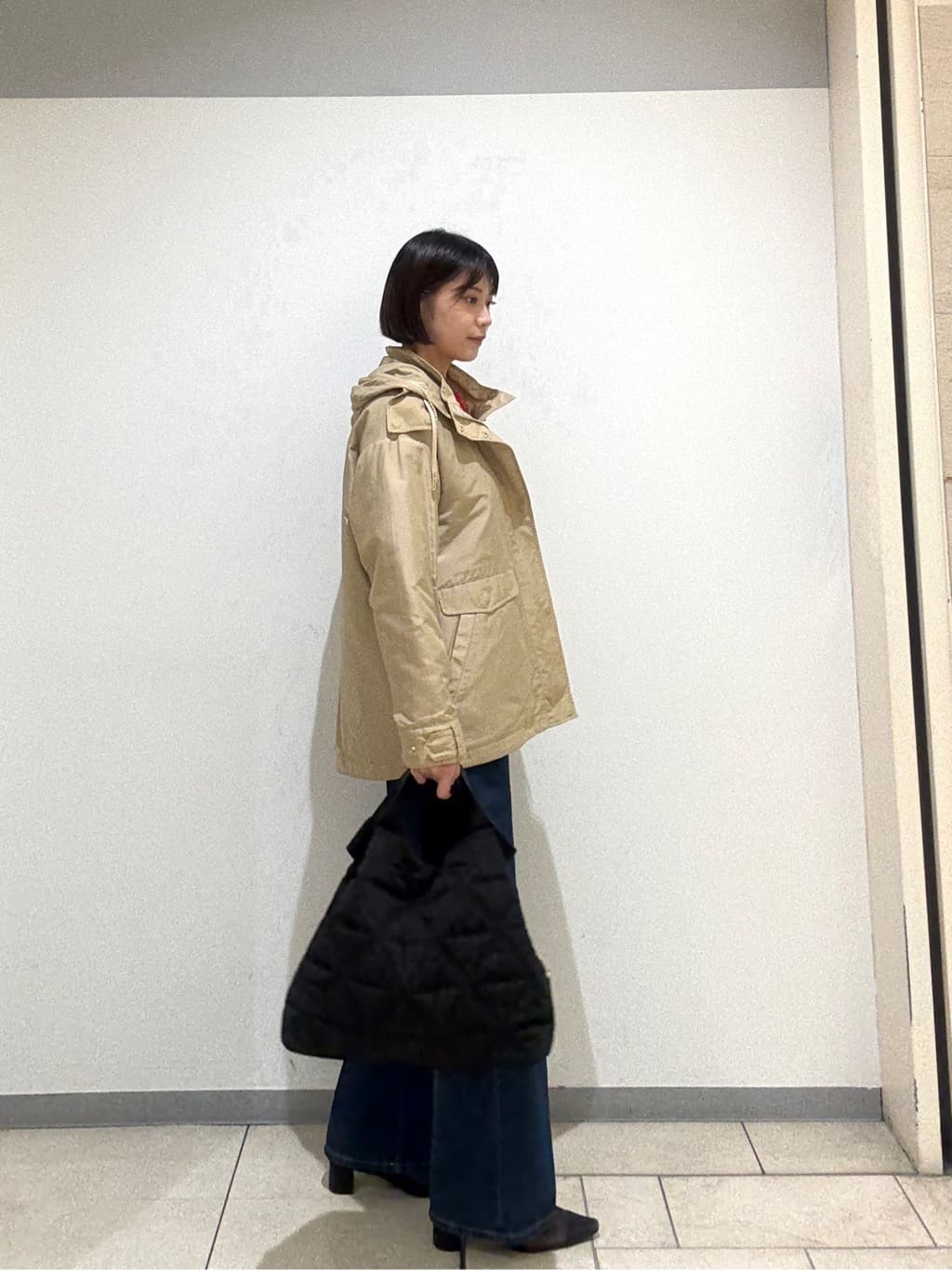 Itoさんの「UNTITLED｜【グレー/ブルー/ジーンズ】ソフトワイドデニムパンツ」を使ったコーディネート