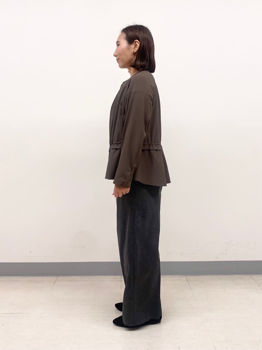 YUKARIさんの「INDIVI｜【洗える／体型カバー】美シルエットニット」を使ったコーディネート
