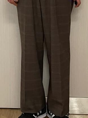 橋本さんの「DRESSTERIOR｜◆ウォッシャブル コットンカシミヤスムースニット」を使ったコーディネート