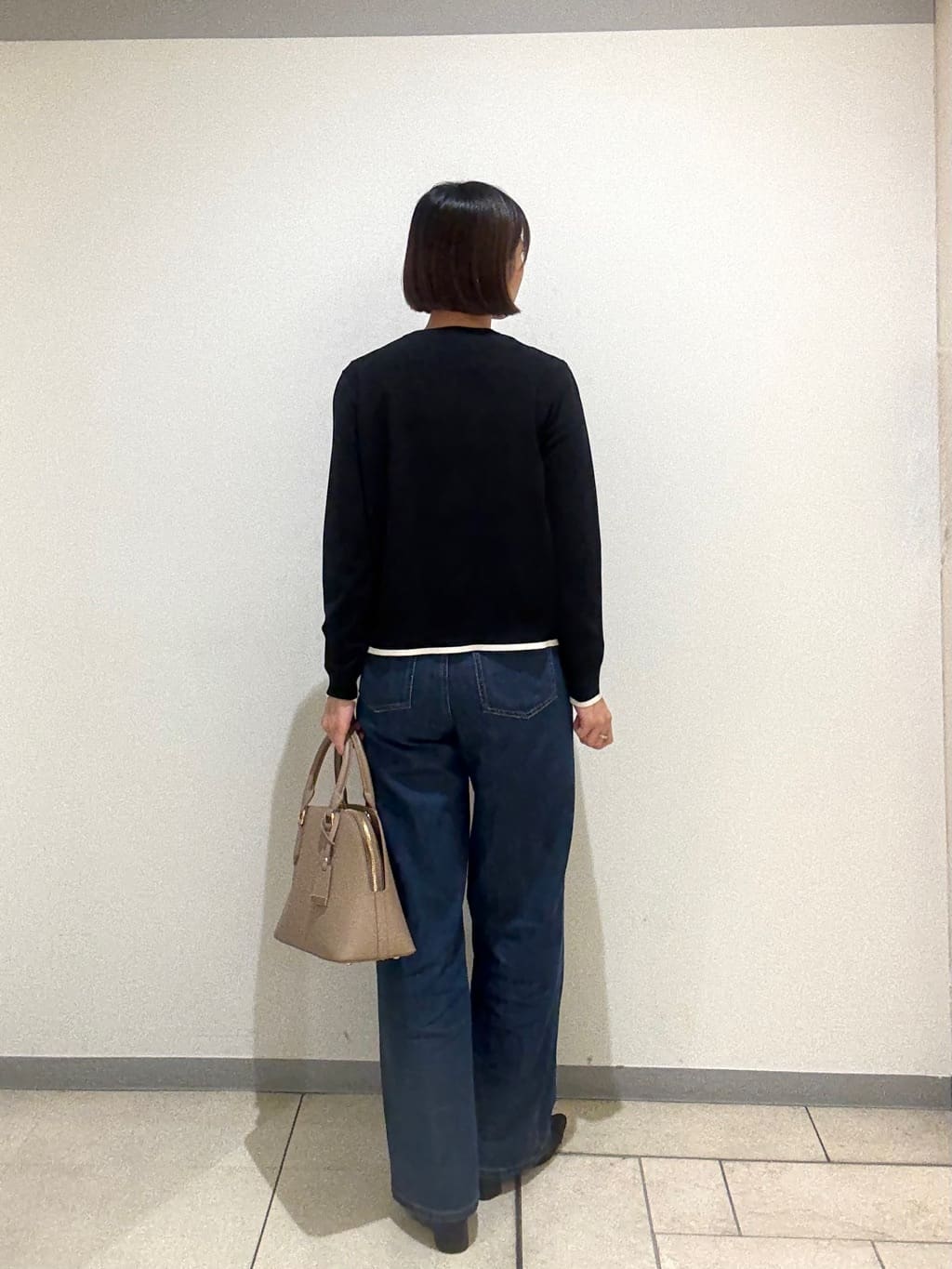 Itoさんの「UNTITLED｜【グレー/ブルー/ジーンズ】ソフトワイドデニムパンツ」を使ったコーディネート