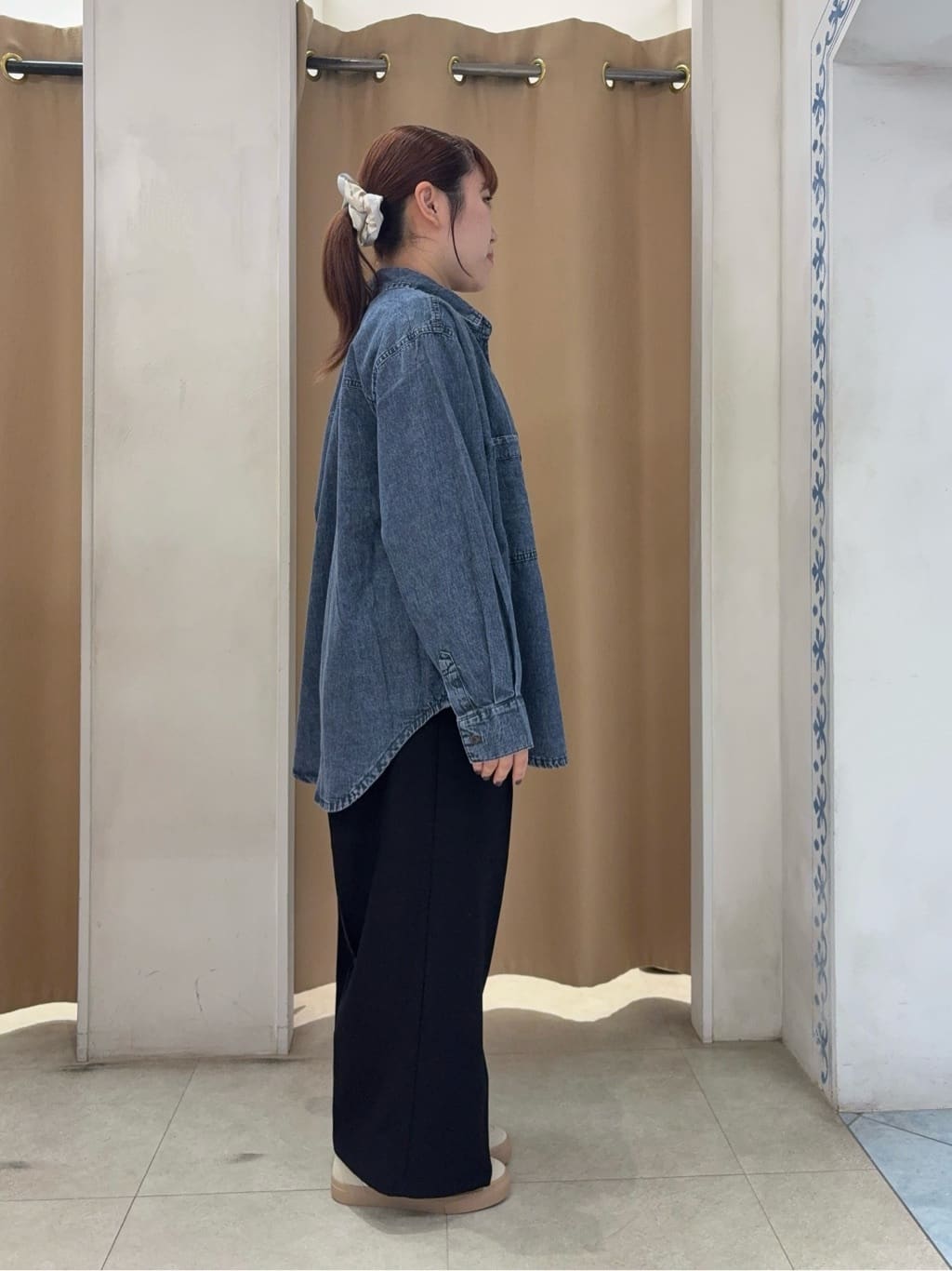 SO(R)Aさんの「SHOO･LA･RUE｜グラフィックアソート ベーシックロンT」を使ったコーディネート