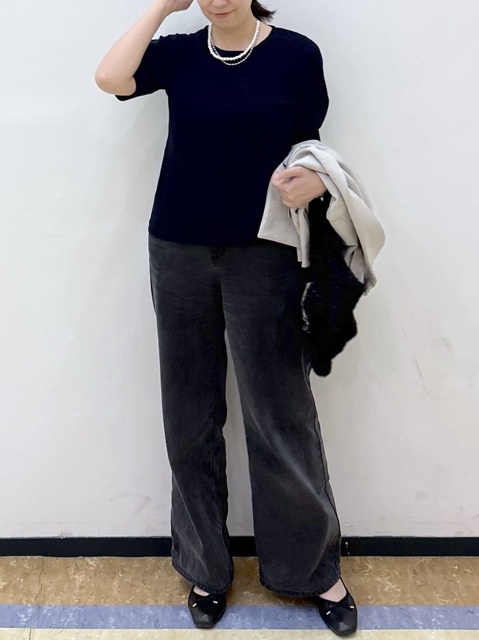 akariさんの「index｜パフスリーブトップス【洗濯機洗い可】」を使ったコーディネート