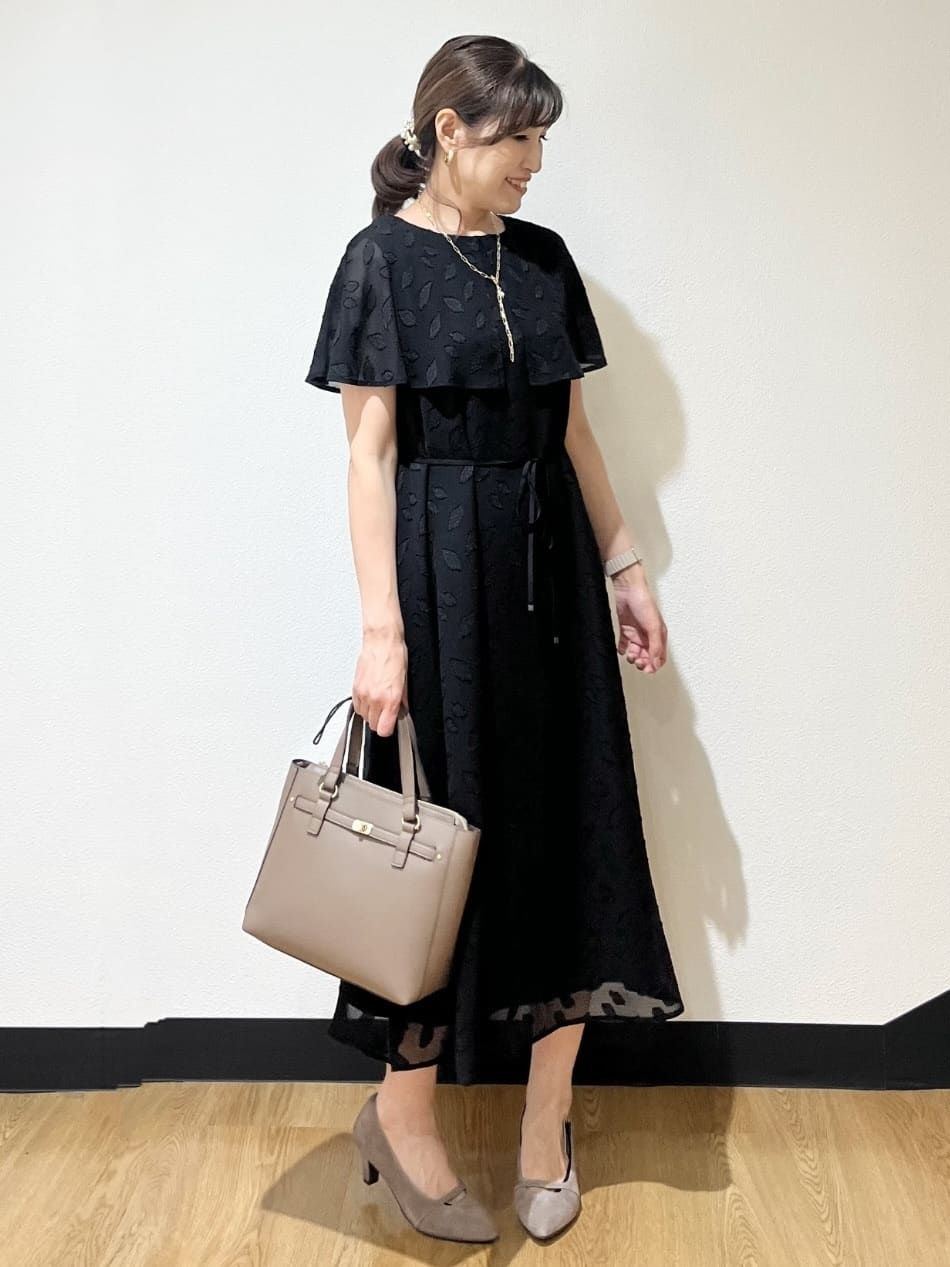 ayaさんの「Reflect｜Y字シルエット淡水パールネックレス」を使ったコーディネート