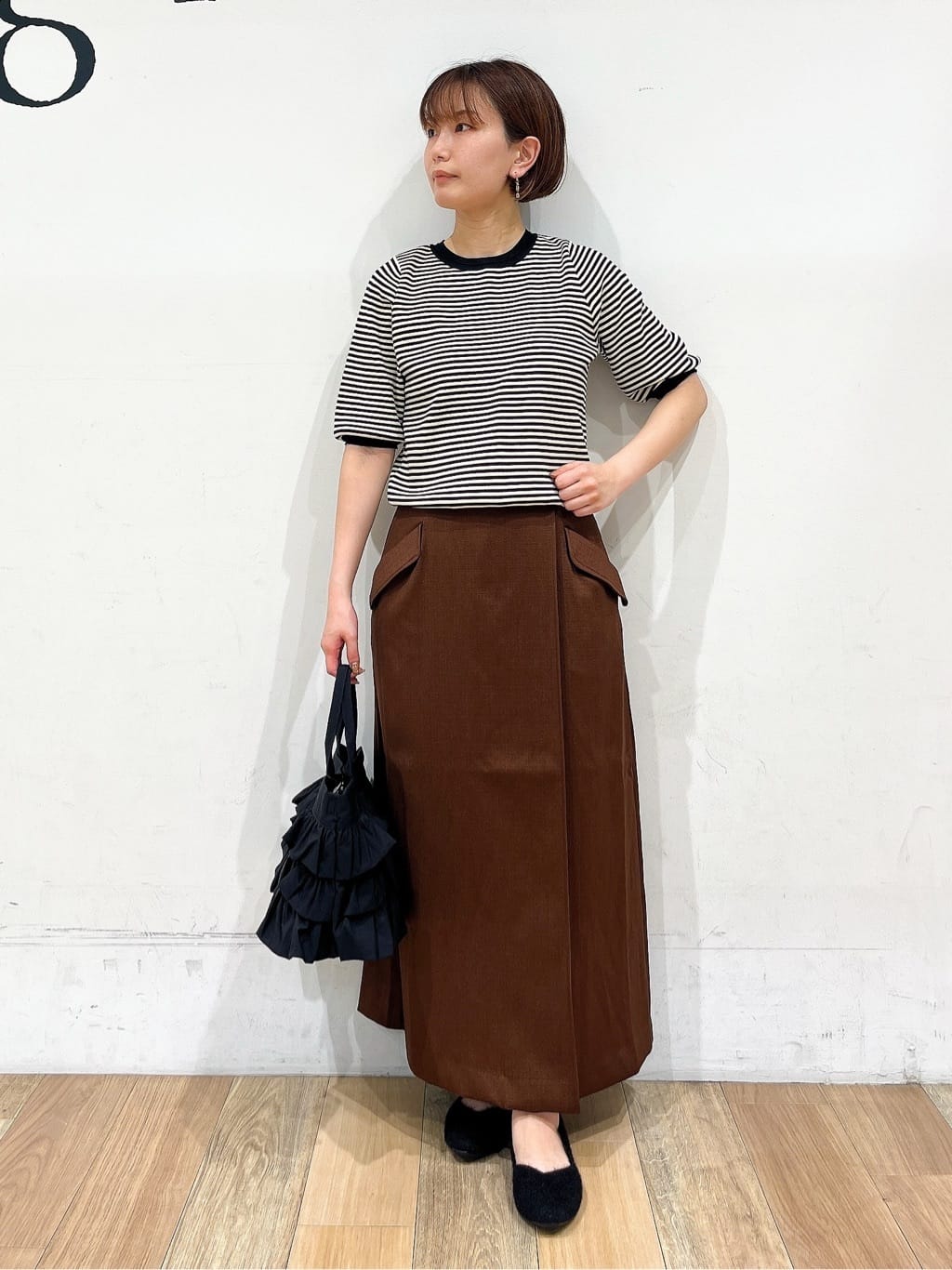 山さんさんの「grove｜軽やかに秋先取り　ブルゾン感覚で着られるカーディガン」を使ったコーディネート