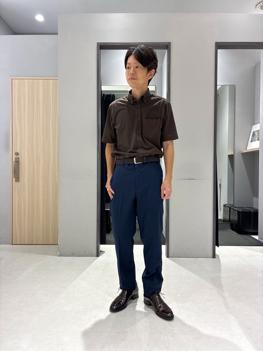 わいずみさんの「TAKEO KIKUCHI｜【COOL CITY WEAR】アーバンクール ジャケット /接触冷感・吸水速乾」を使ったコーディネート