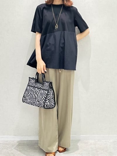 Miwaさんの「UNTITLED｜【追加】ライトダブルリングネックレス」を使ったコーディネート