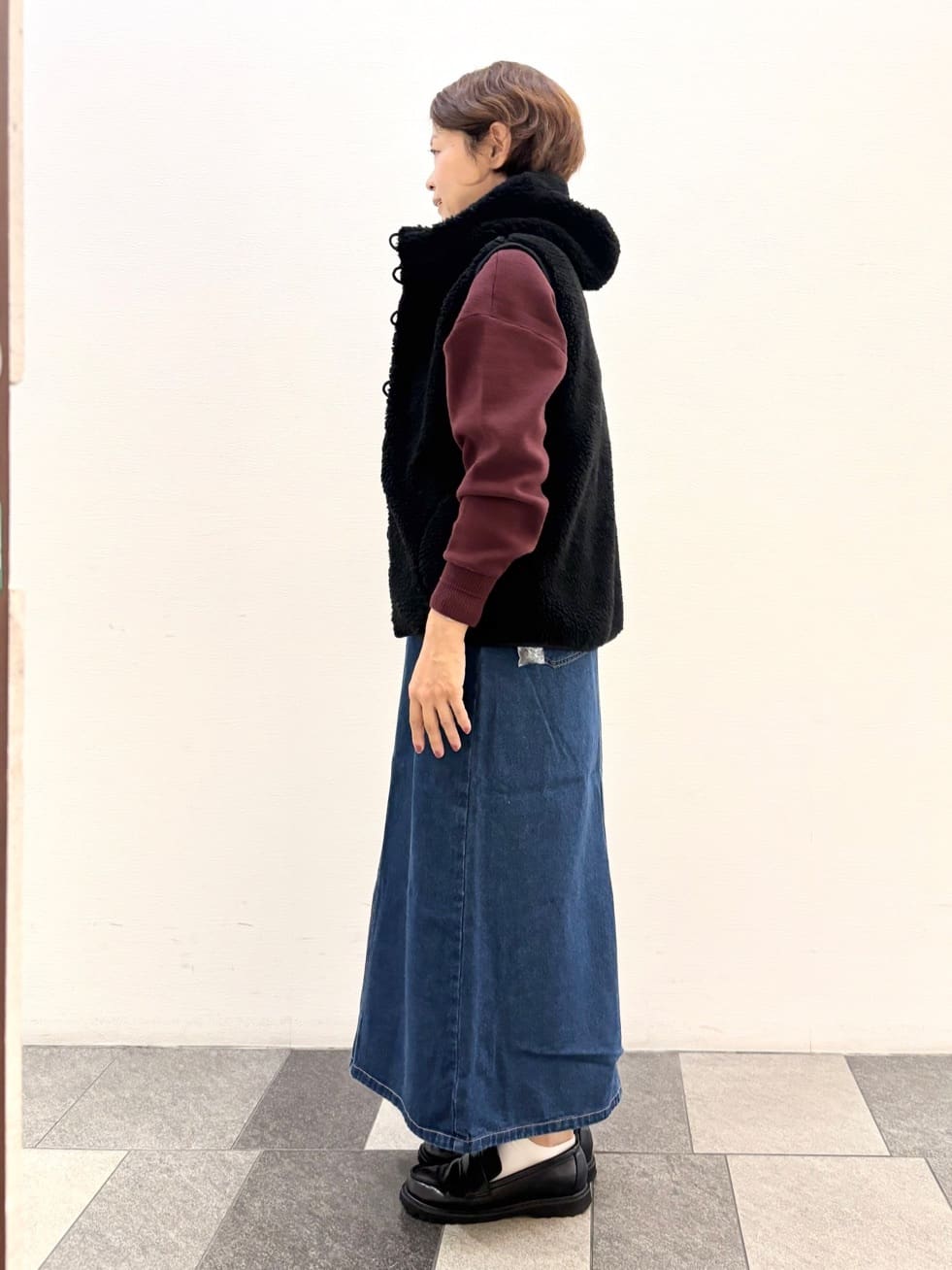 Haruさんの「Dessin｜【洗える】刺繍入りジャカードニット」を使ったコーディネート