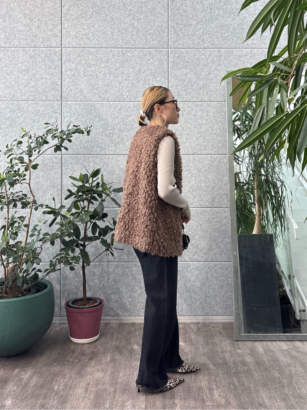 kotakiさんの「INDIVI｜センターピンタックデニム」を使ったコーディネート