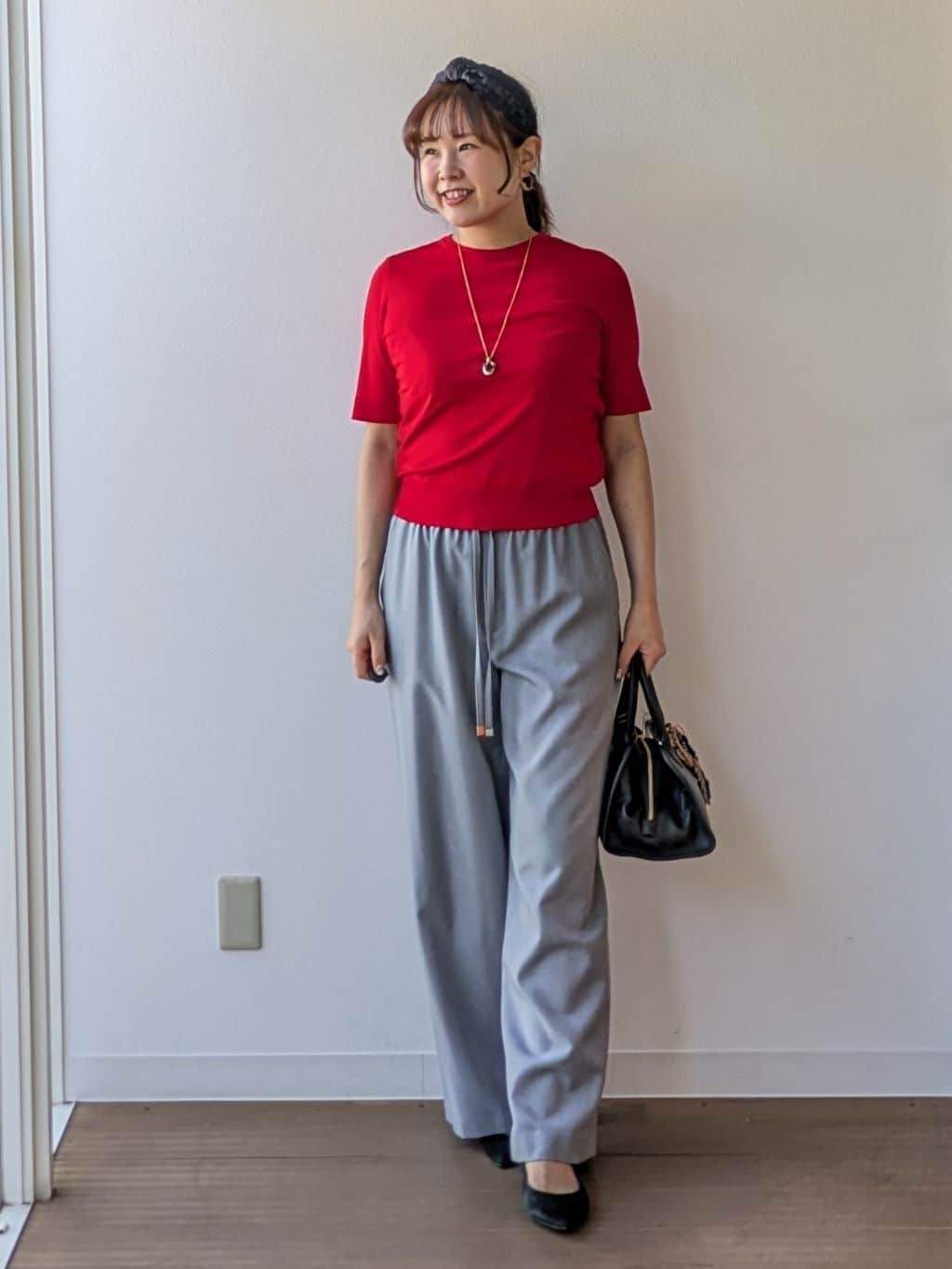 なみきさんの「UNTITLED｜【アンサンブル可/薄手】ベーシッククルーネックカーディガン」を使ったコーディネート
