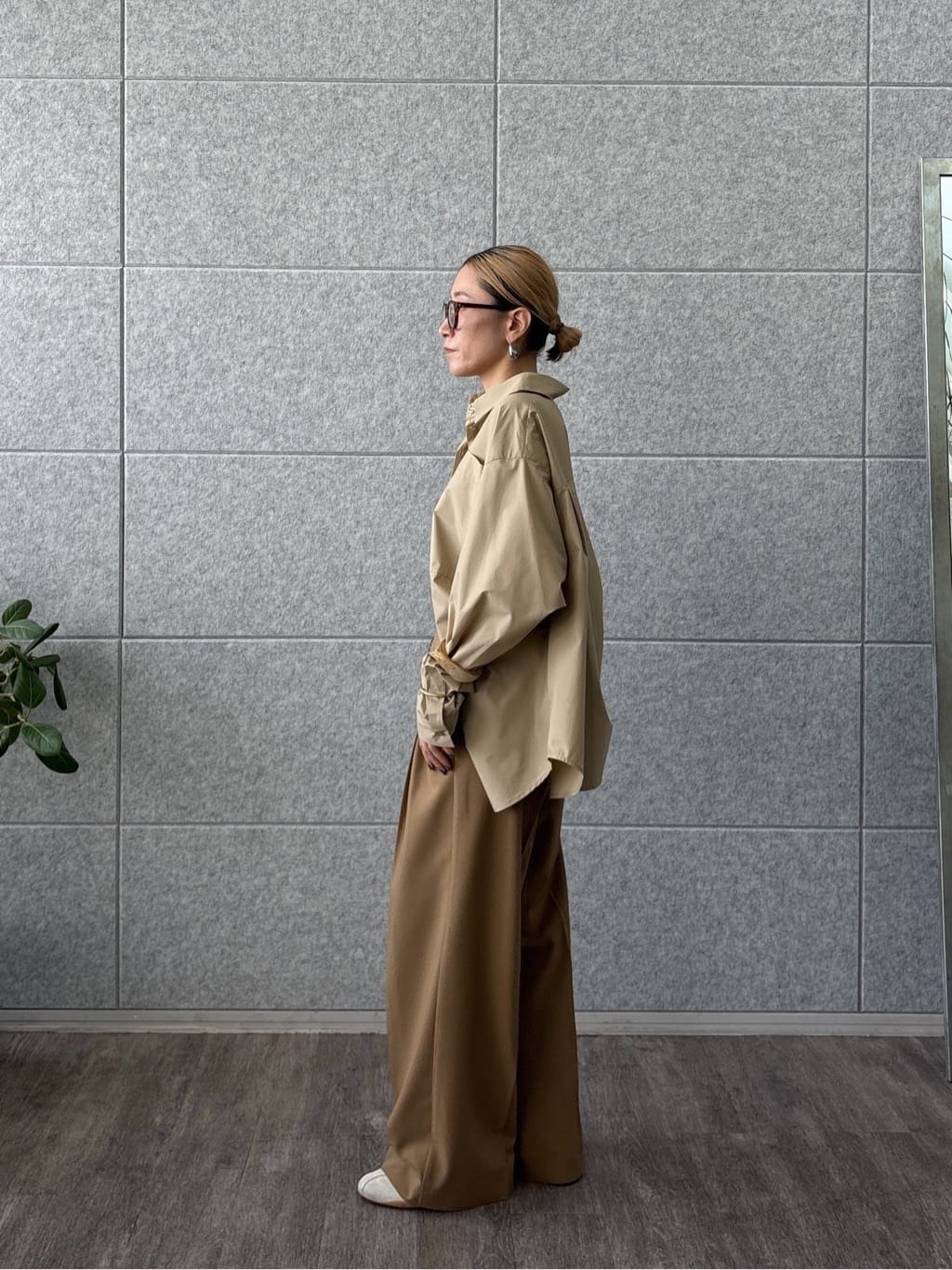 kotakiさんの「INDIVI｜Timeless｜ビッグポケットフォルムシャツ」を使ったコーディネート