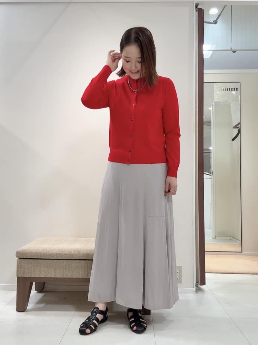 YUIさんの「UNTITLED｜【トレンド/ジレ】フェイクファーベスト」を使ったコーディネート