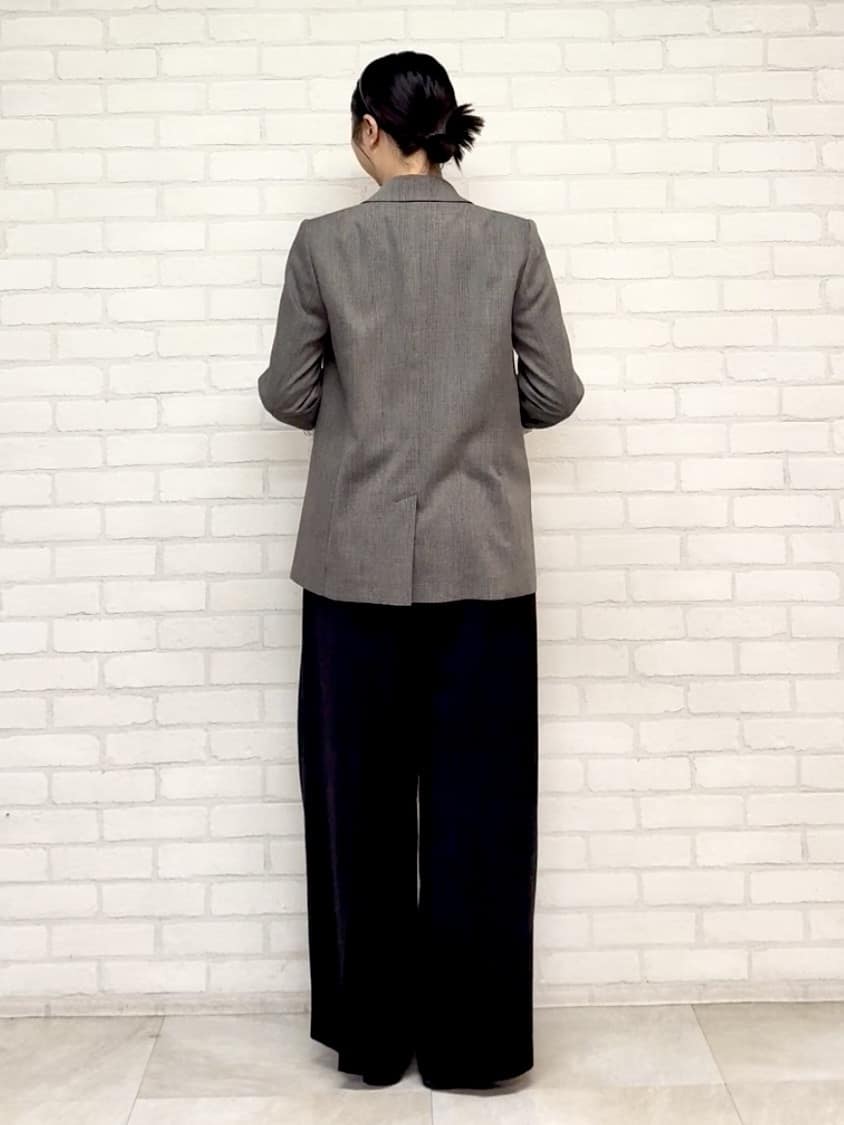 YUKAさんの「UNTITLED｜【アンサンブル可/薄手】ベーシッククルーネックカーディガン」を使ったコーディネート