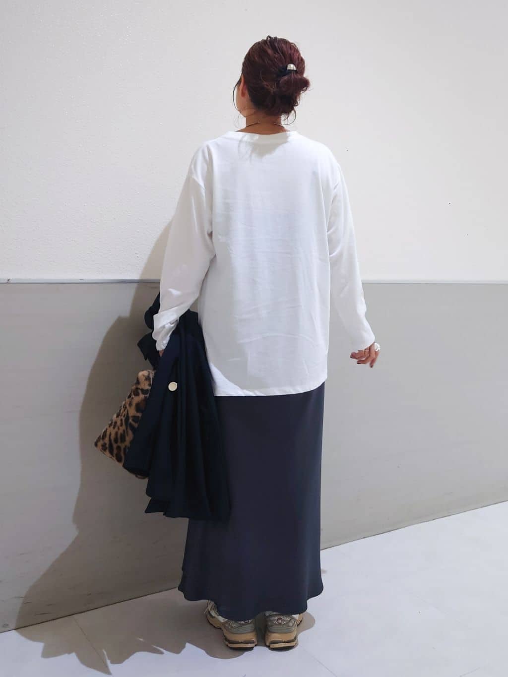 maruさんの「THE SHOP TK｜【今羽織るなら】ダブルブレストジャケット【セットアップ可/洗える】」を使ったコーディネート