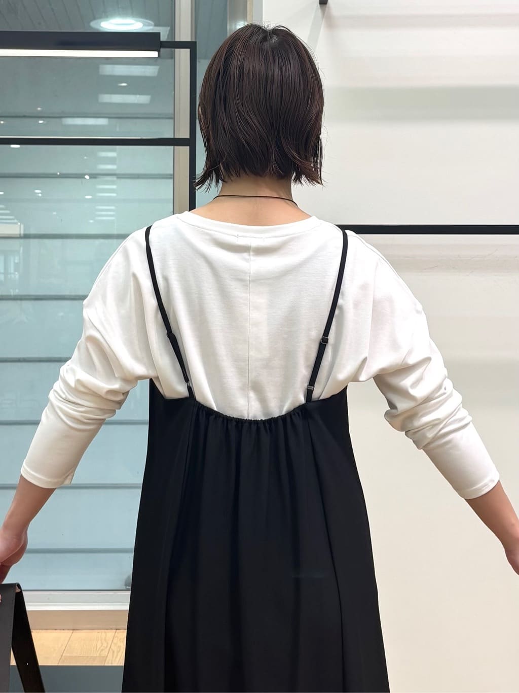 asamiさんの「INDIVI｜【UVケア】プリントフォトロングTシャツ」を使ったコーディネート