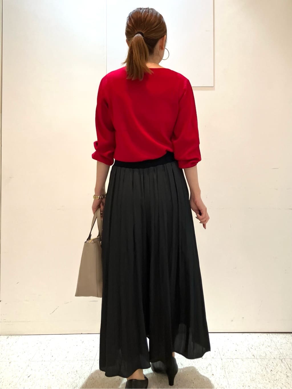 kozuさんの「Reflect｜【選べる6色／長く着られる◎】ボートネックニット」を使ったコーディネート