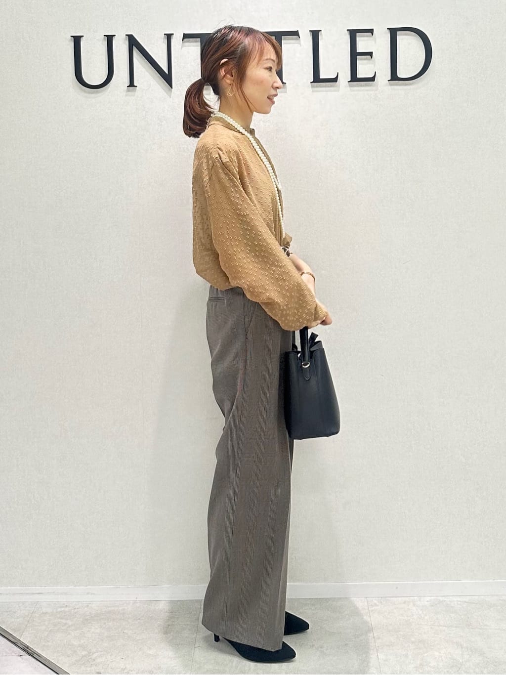 Miwaさんの「UNTITLED｜【接触冷感／コットン100／洗える／丸首】ノースリーブ天竺プルオーバー」を使ったコーディネート