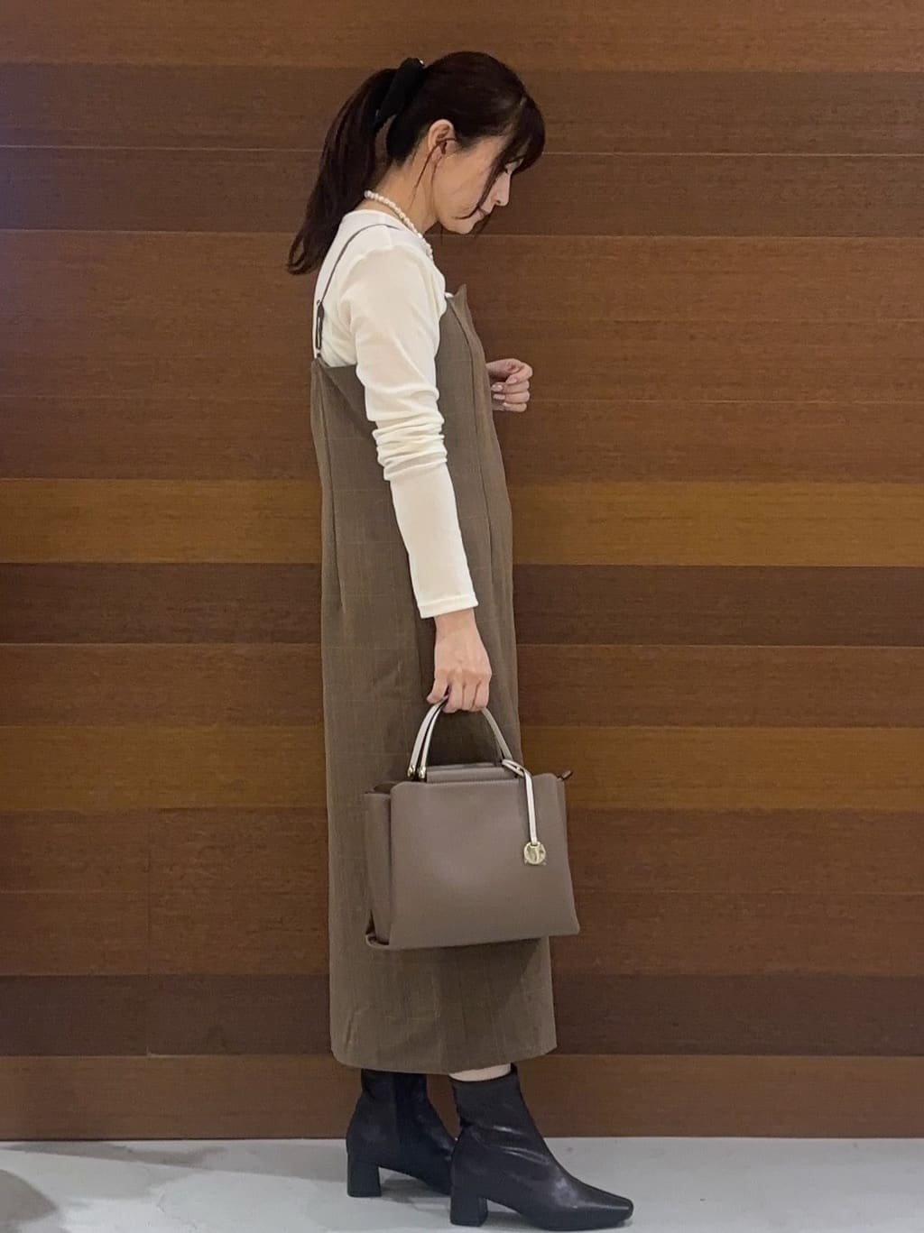 まみさんの「OPAQUE.CLIP｜フロッキーチュールトップス【洗濯機OK】」を使ったコーディネート