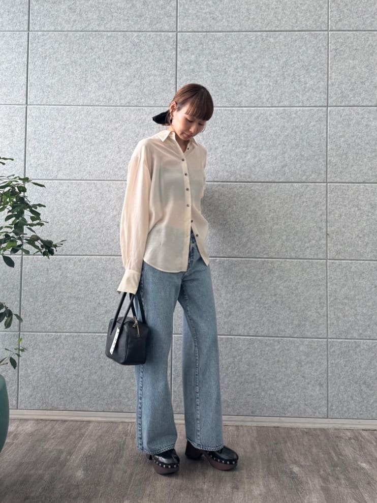 designer yukaさんの「CODE A｜oversize float shirts」を使ったコーディネート