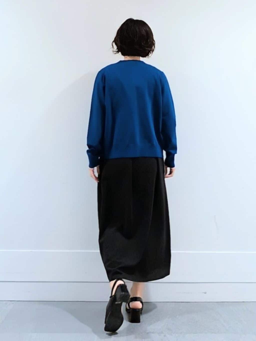 ミズタさんの「UNTITLED｜【アンサンブル可/薄手】ベーシッククルーネックカーディガン」を使ったコーディネート