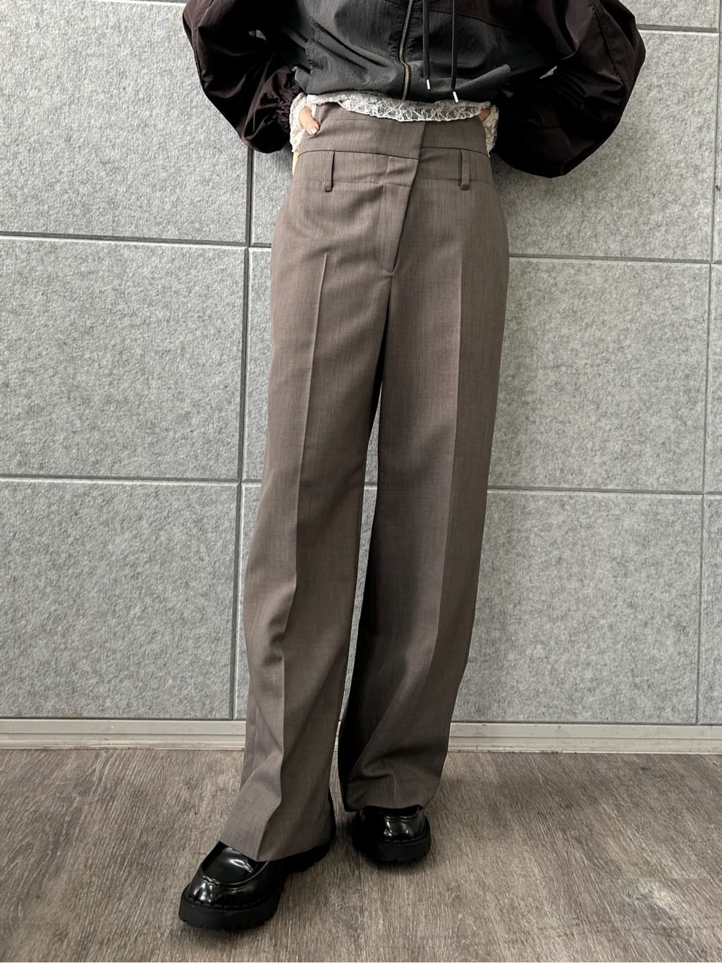 harunaさんの「CODE A｜urban light crop blouson」を使ったコーディネート