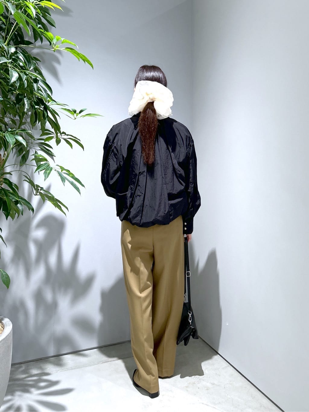Renoさんの「INDIVI｜バルーンナイロンブルゾン」を使ったコーディネート