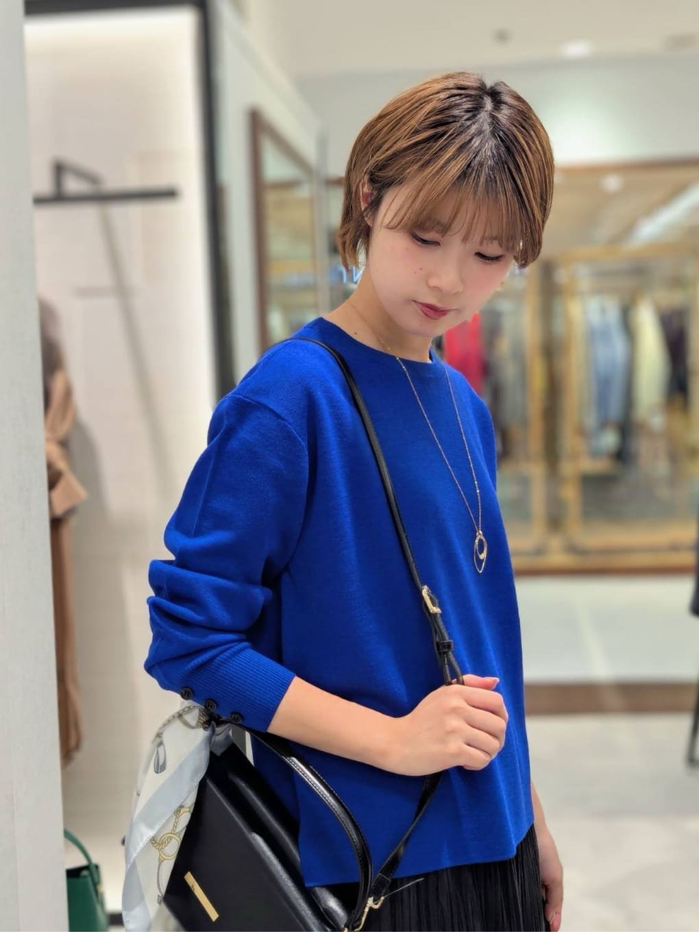 nonoさんの「UNTITLED｜【アンサンブル可/洗える】ウールミラノリブニット」を使ったコーディネート