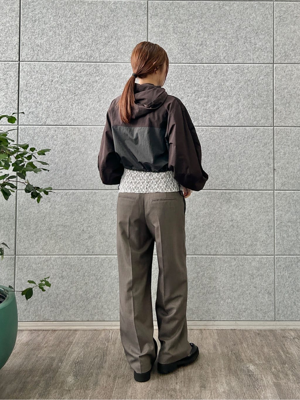 harunaさんの「CODE A｜urban light crop blouson」を使ったコーディネート