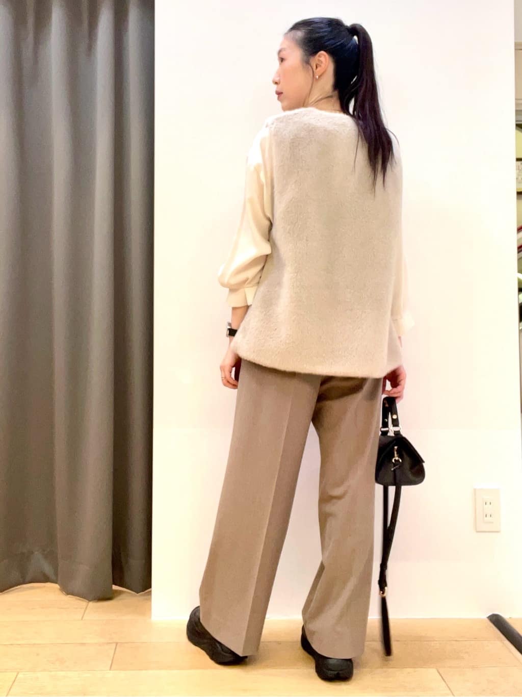yukoさんの「INDIVI｜ミンク調フェイクファージレ」を使ったコーディネート