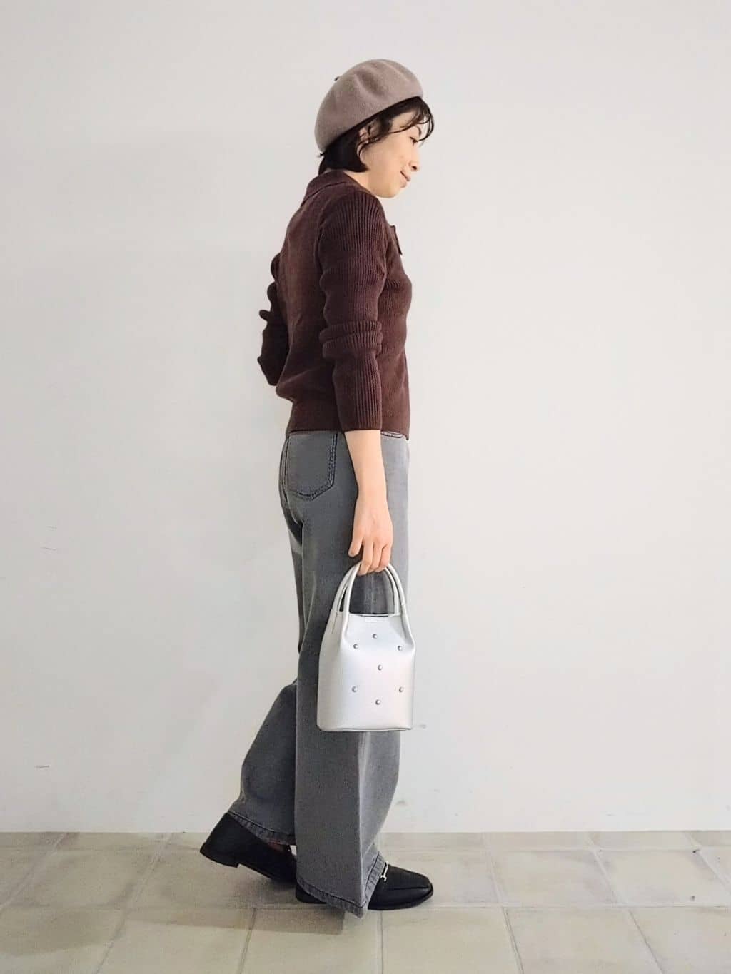 miomioさんの「SHOO･LA･RUE｜【S-LL/ひんやり/前後2WAY】シンプルだから使いやすい テレコTシャツ」を使ったコーディネート