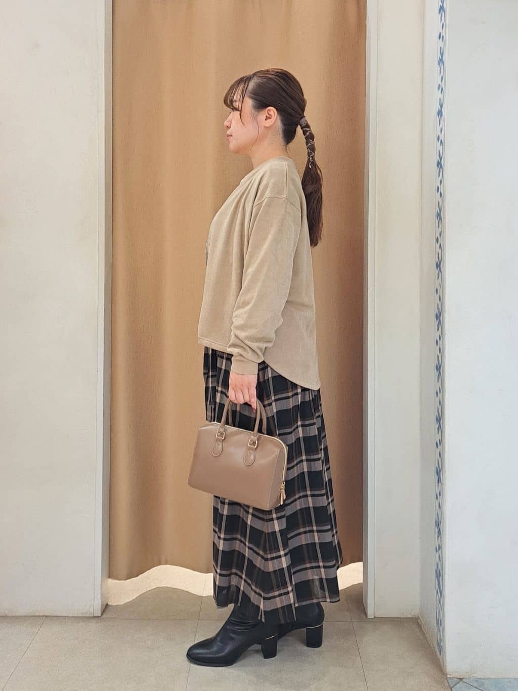 sho*さんの「SHOO･LA･RUE｜【S-LL】柔らかくて軽い さっと羽織れるフェイクスエードブルゾン【CIRCRIC】」を使ったコーディネート