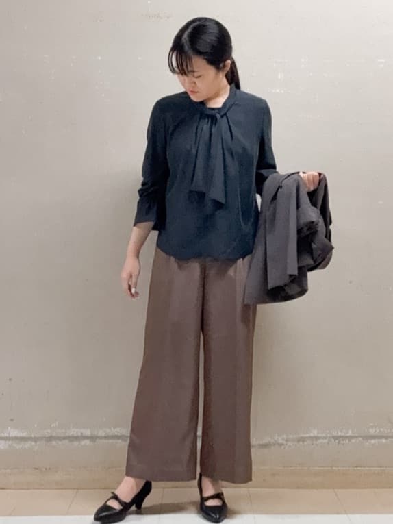  Aさんの「Reflect｜スクエアバックルベルト」を使ったコーディネート