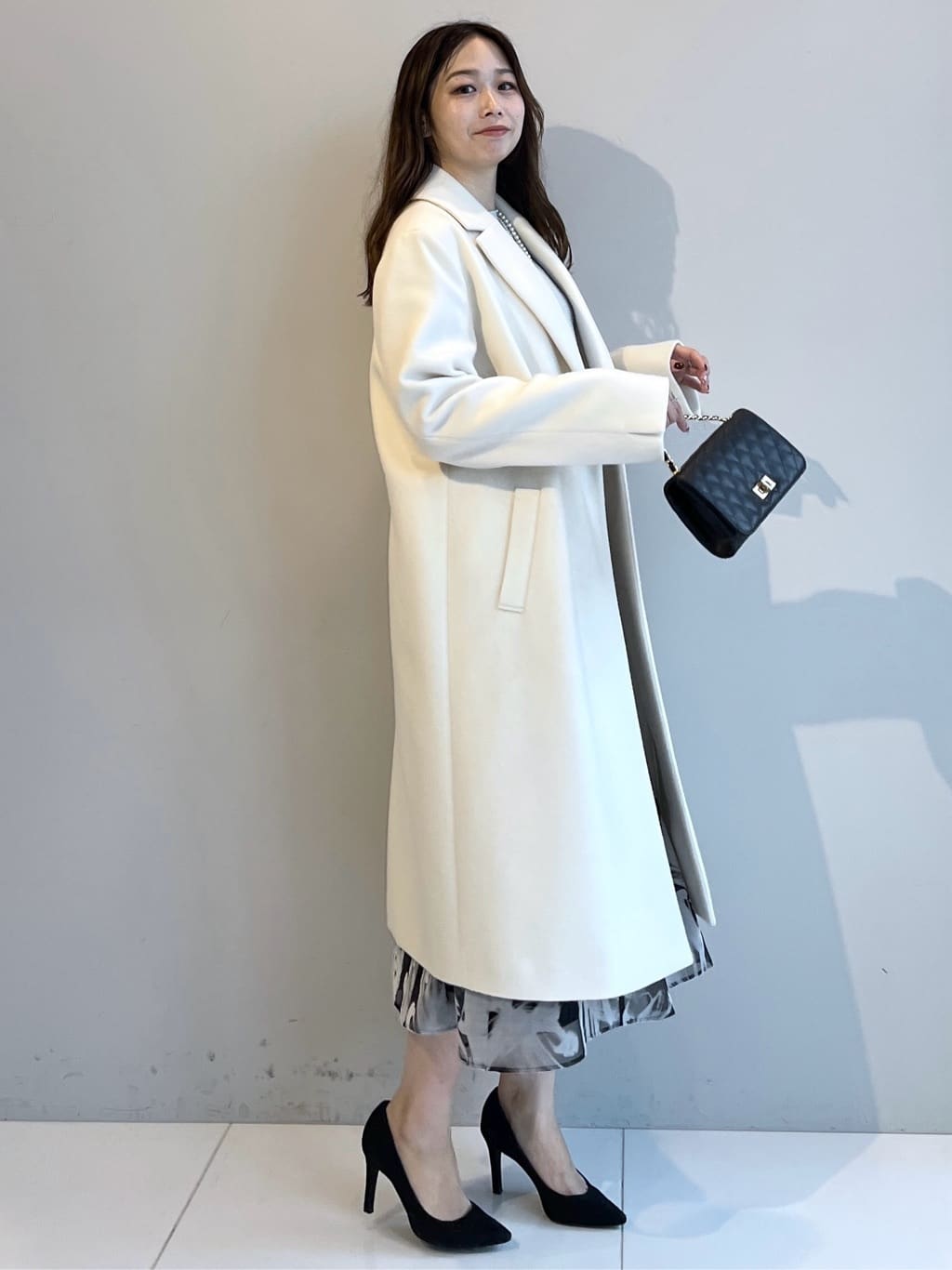 Saekoさんの「COUP DE CHANCE｜【日本製】チェスター風コート」を使ったコーディネート