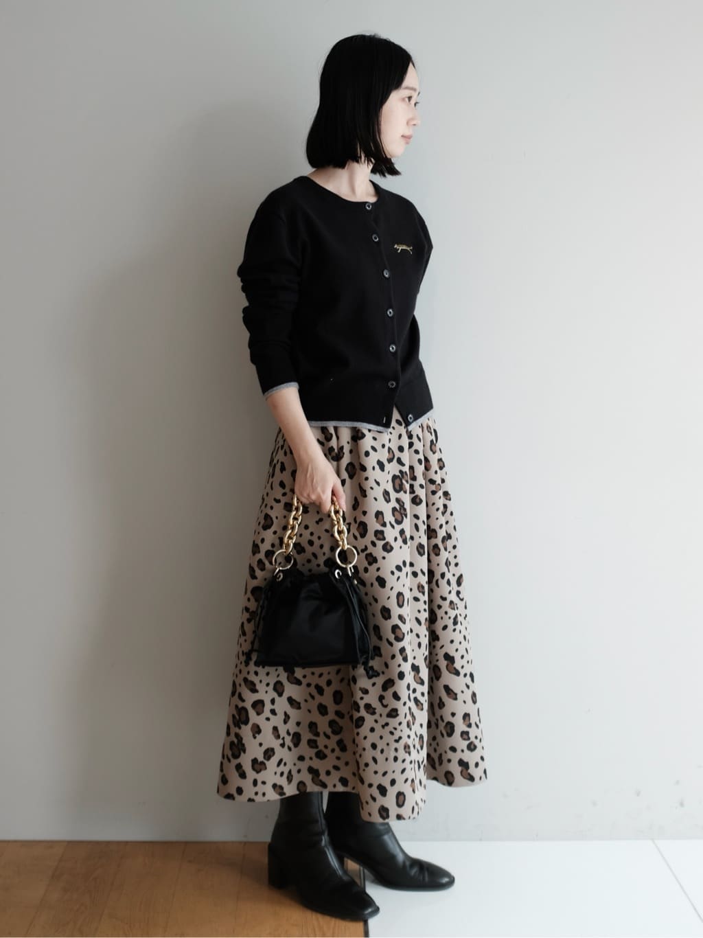 Kishimotoさんの「DRESSTERIOR｜◆ショートブーツ」を使ったコーディネート