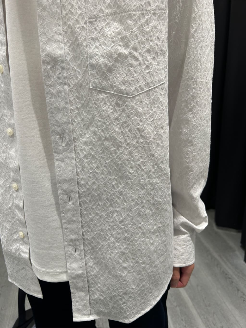 ruiさんの「TAKEO KIKUCHI｜【Made in JAPAN】播州織 ドビー千鳥シャツ」を使ったコーディネート