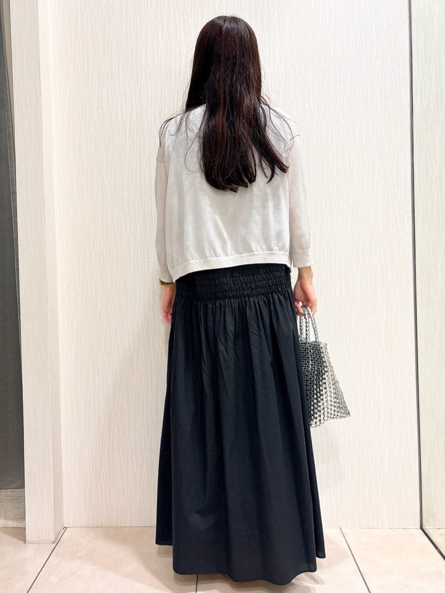 SAHOさんの「UNTITLED｜メタリックメッシュトート」を使ったコーディネート