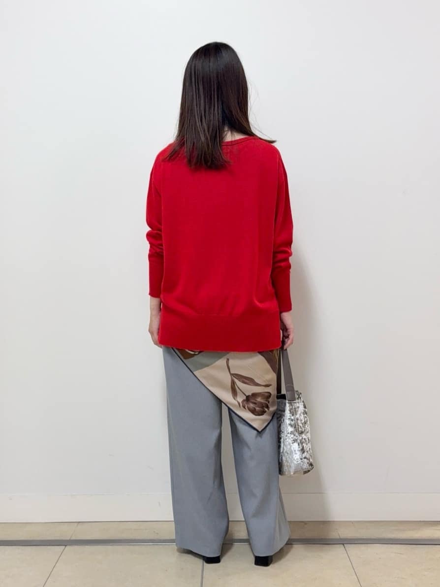 asamiさんの「UNTITLED｜【8色展開/体型カバー】魅せるタイムレスニット」を使ったコーディネート