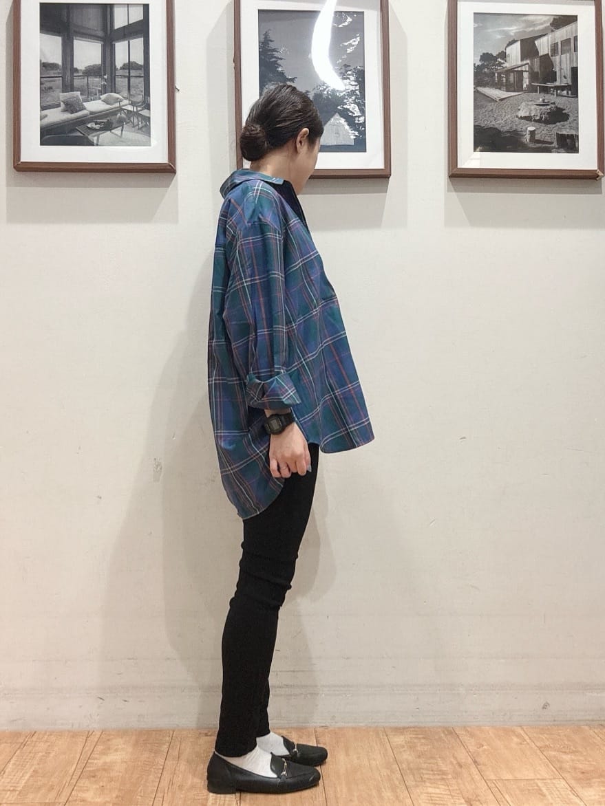 ユウキさんの「SHOO･LA･RUE｜【洗濯機可/S-LL】程よい抜け感 大人のチェックシャツ」を使ったコーディネート