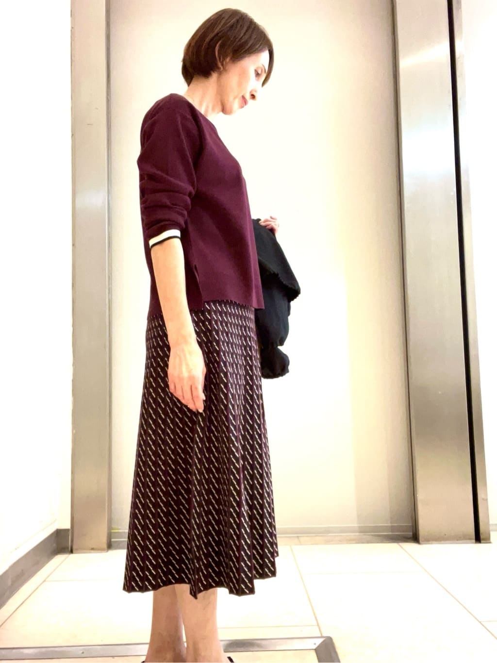 TOMOMIさんの「Reflect｜【ライトアウター／ゆったり羽織れる／気軽な羽織りに◎】ライトブルゾン」を使ったコーディネート