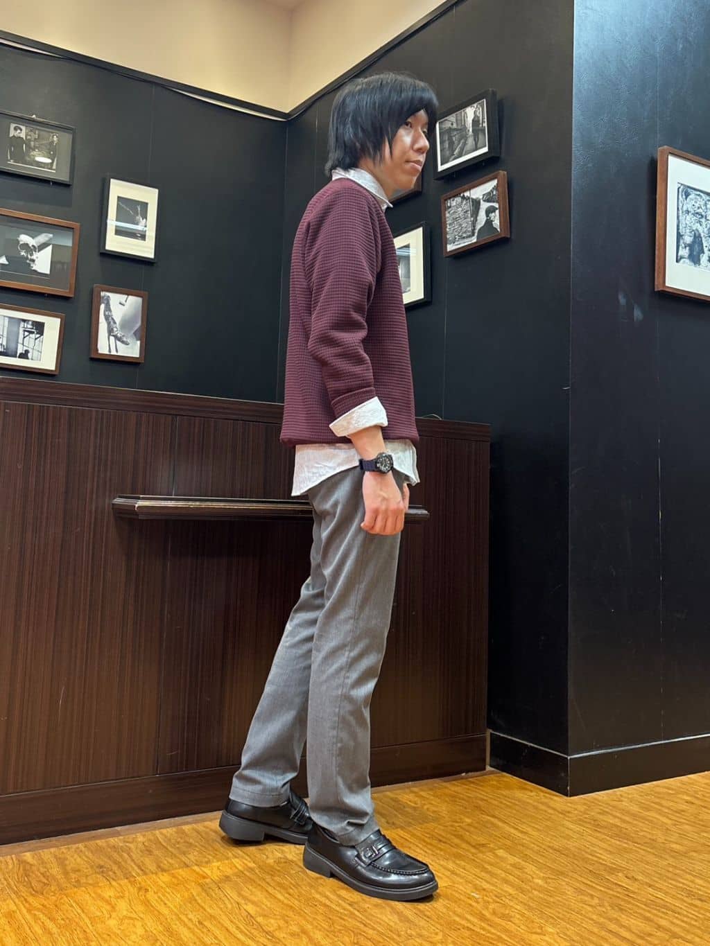 moritaさんの「TAKEO KIKUCHI｜ニットライク プルオーバー」を使ったコーディネート