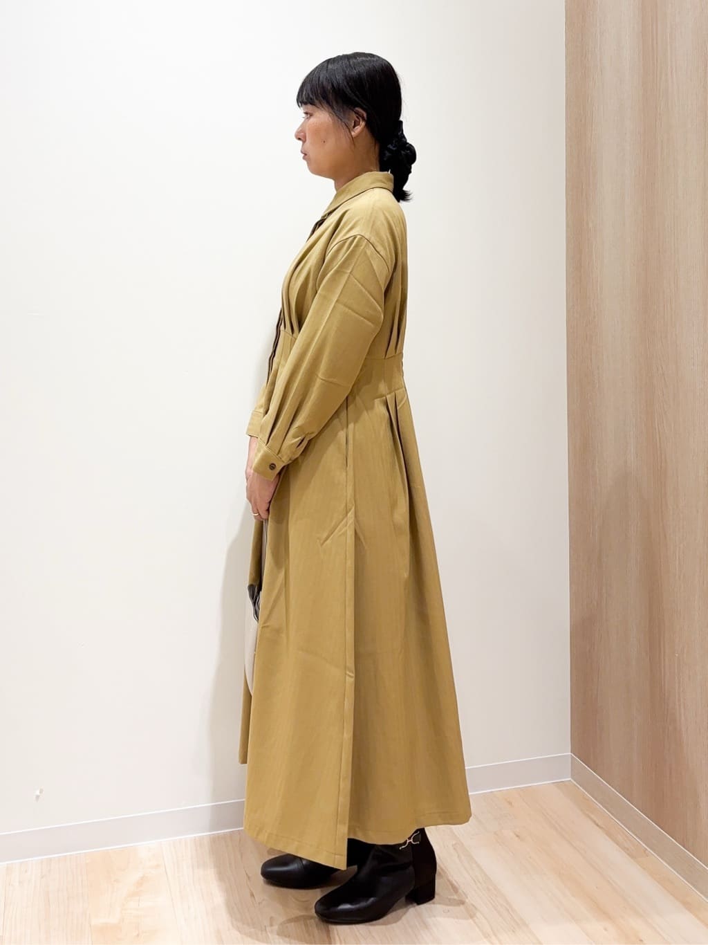 miraiさんの「grove｜品よくまとう、大人のシャツワンピース」を使ったコーディネート