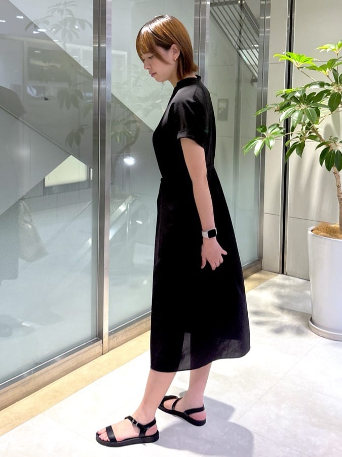 yukaさんの「UNTITLED｜【UV/はっ水】リラククールワンピース」を使ったコーディネート