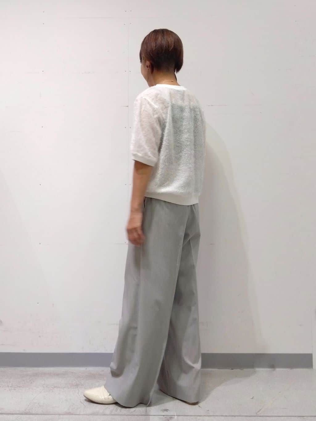 Kさんの「INDIVI｜ヘアリージャカードトップス」を使ったコーディネート