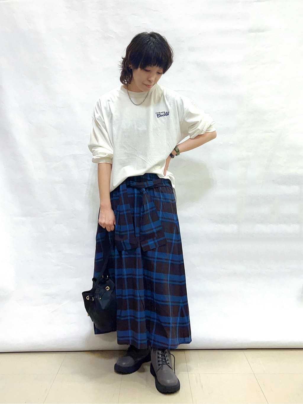 まっつんさんの「SHOO･LA･RUE｜グラフィックアソート BIGロンT」を使ったコーディネート