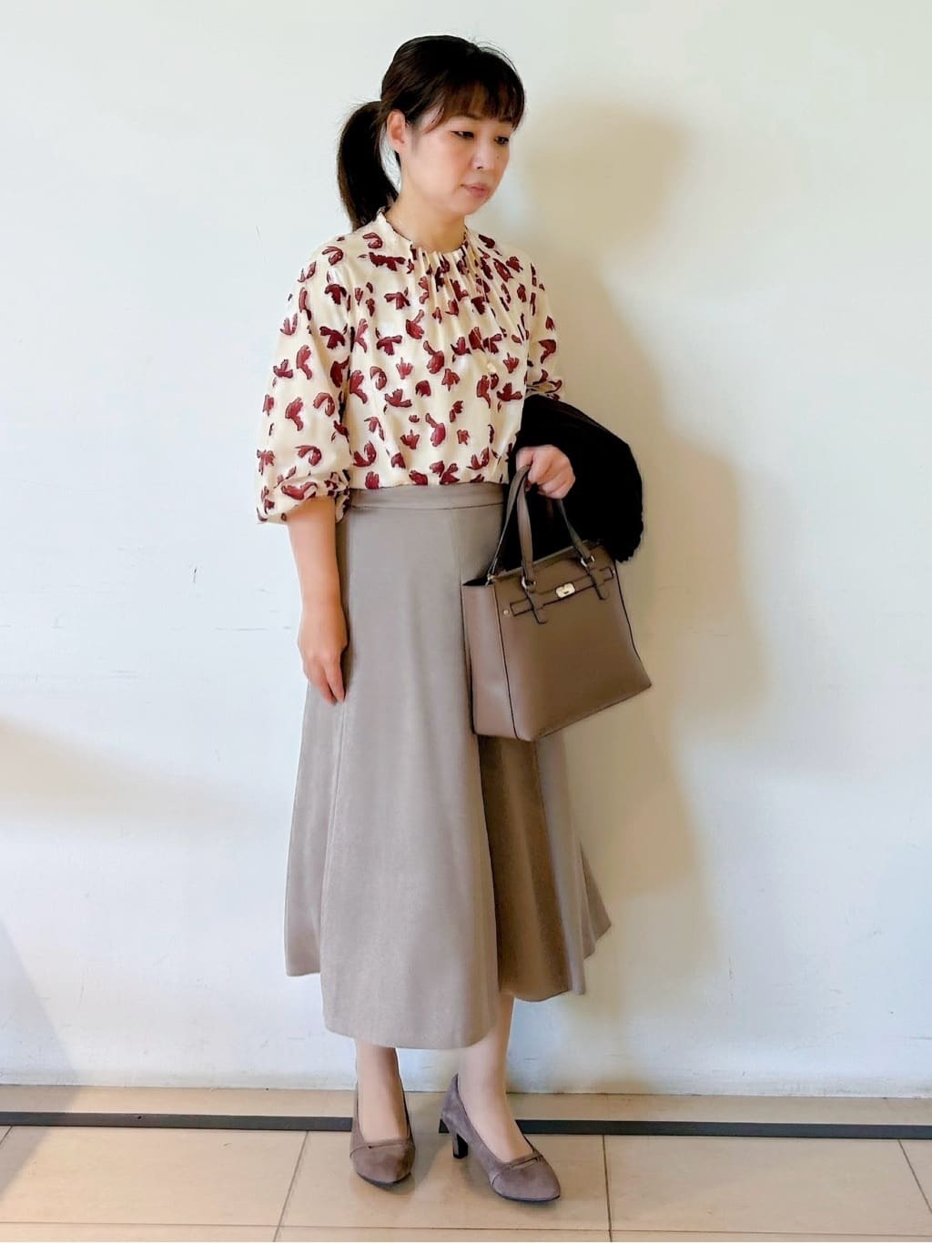ひーさんの「Reflect｜【ライトアウター／ゆったり羽織れる／気軽な羽織りに◎】ライトブルゾン」を使ったコーディネート